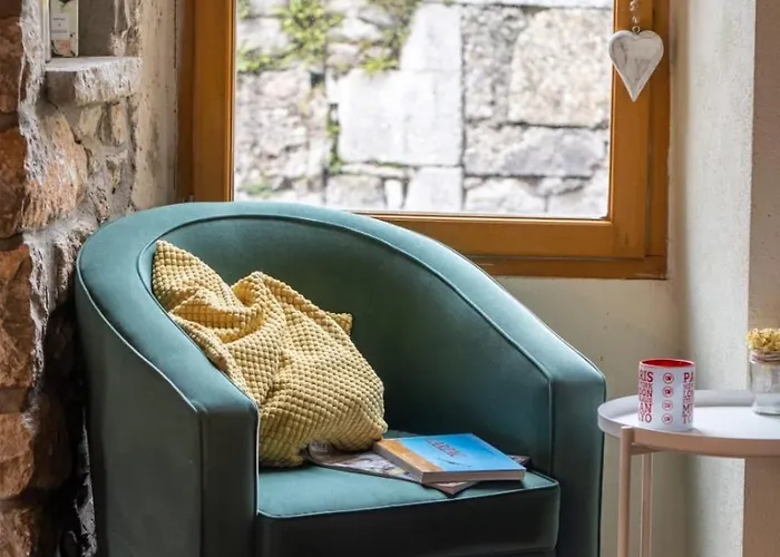 Maison De Village Au Coeur Des Remparts Semesterbostad Sainte-Eulalie-de-Cernon